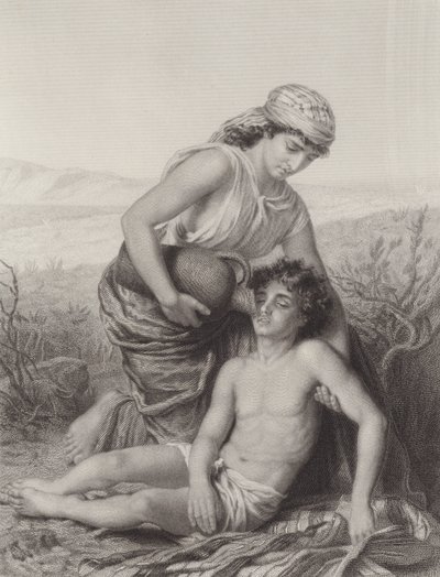 Hagar och Ismael av Karl Wilhelm Friedrich Bauerle