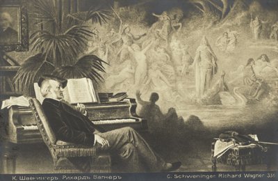 Richard Wagners dröm av Karl or Carl the Younger Schweninger