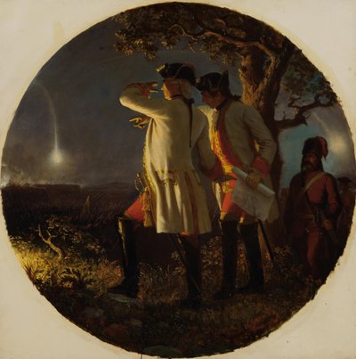 Stormningen av Schweidnitz 1761 av Karl von Blaas