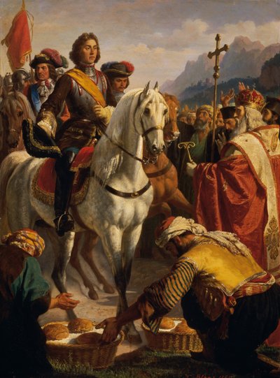 Prins Eugenes marsch till Bosnien 1697 av Karl von Blaas