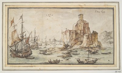 Hamnscenen av Kasper van Eyck