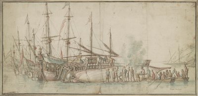 Fartygsreparation av Kasper van Eyck