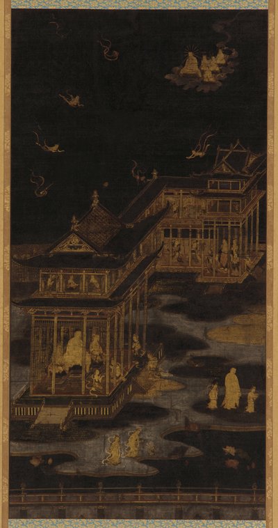 Paradise of Amida Buddha Amitabha, Heyan Period, 794-85. av Kasuga Kaishi