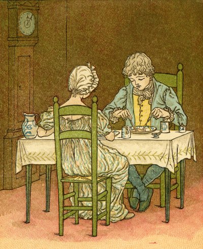 Jack Sprat kunde äta av Kate Greenaway