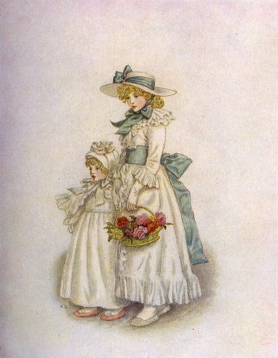"Sisters" av Kate Greenaway av Kate Greenaway