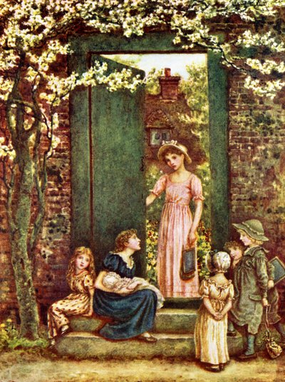 Den öppna dörren av Kate Greenaway av Kate Greenaway