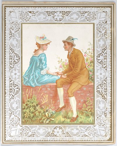 Valentinkort av Kate Greenaway