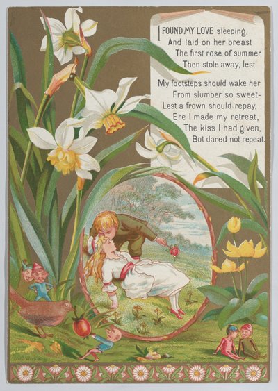 Alla hjärtans dag-kort av Kate Greenaway