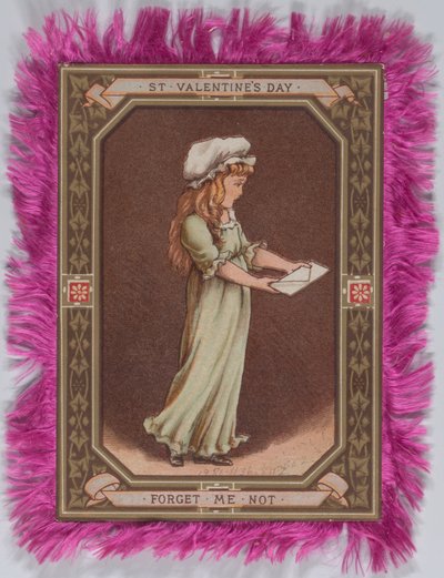 Valentinkort av Kate Greenaway