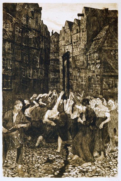 Carmagnole av Kathe Schmidt Kollwitz