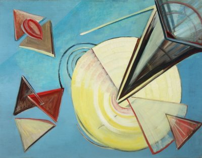 Echoes of Bach 1930 (olja på duk) av Katherine Sophie Dreier