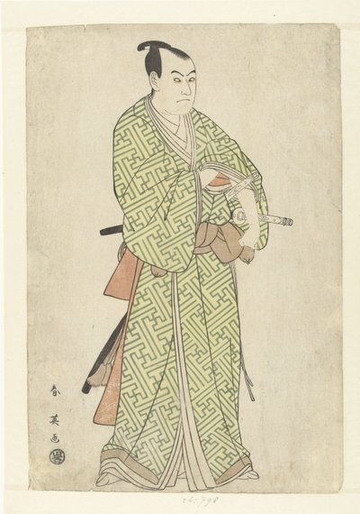 Skådespelareporträtt av Sawamura Sojuro III i rollen som Kakogawa Honzo av Katsukawa Shunei