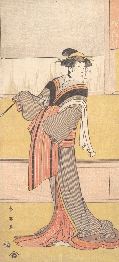 Segawa Chrysanthemum Woman Bra, va? 1791. av Katsukawa Shun