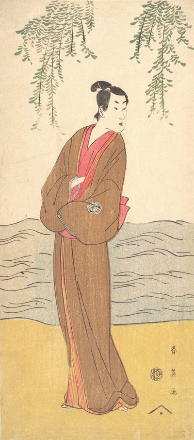 te ti rd Segawa krysantemum kvinna Som Hisamatsu S end Jin g ljud te version k, va? 1795. av Katsukawa Shun