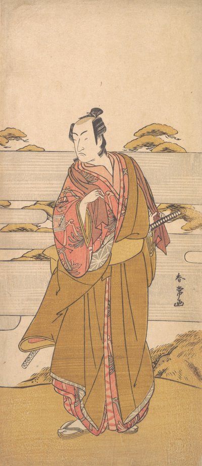 Masasuke Ichikawa säger, ? 1790. av Katsukawa Shunjo