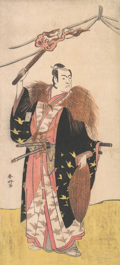 Ichikawa Masasukes Jurosukenari, va? 1785. av Katsukawa Shunko
