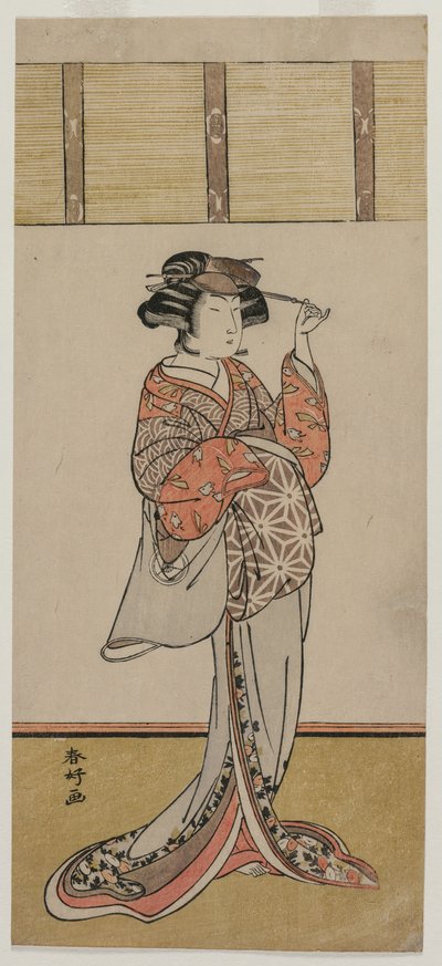 Firande version Vit doktor V som Oiso tiger, ca. Ännu inte d-1770-talet. av Katsukawa Shunko