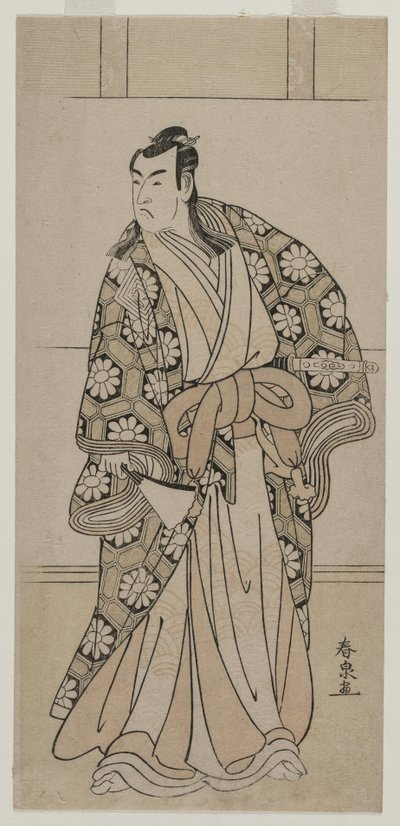 Ichikawa Monnosuke Good s Aord, 1780-talet. av Katsukawa Shunsen