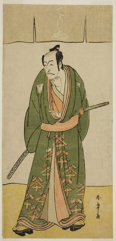 Skådespelaren Ichikawa Danjuro V som Gokuin Sen