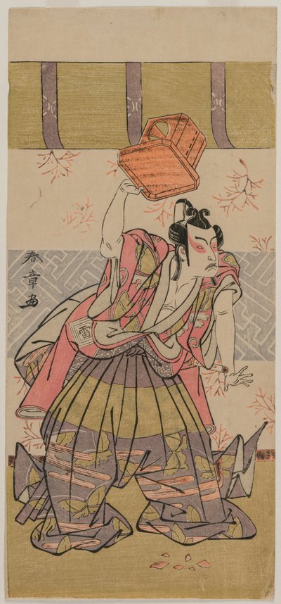 Tee c och r Ichikawa Raiso Som förfäder, ännu inte d-1770-talet. av Katsukawa Shunsho