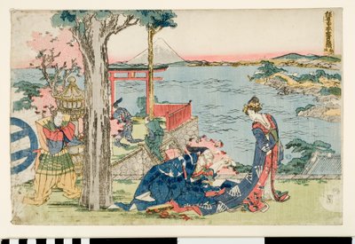 Woodcut av Katsushika Hokusai