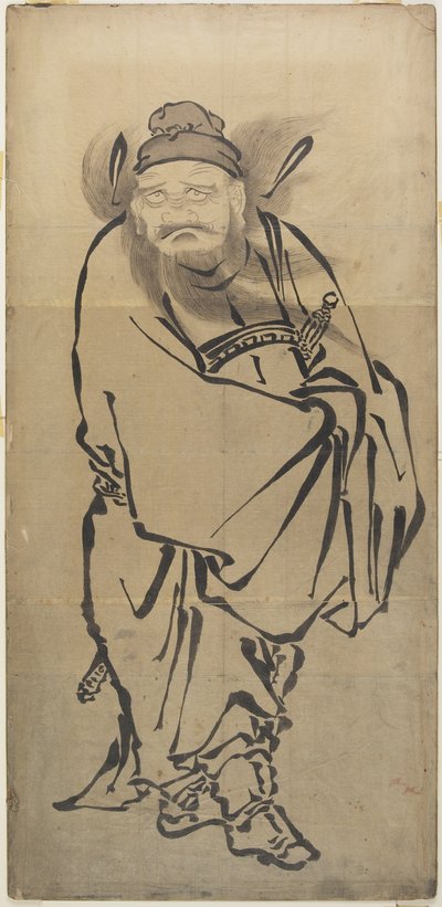 (Sho_ki the Demon Queller), mitten av 1700- och mitten av 1800-talet av Katsushika Hokusai