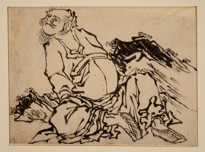Kinesisk krigare av Katsushika Hokusai