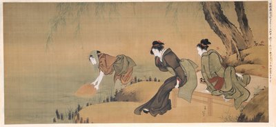 Svalkar en sommarkväll av Katsushika Hokusai