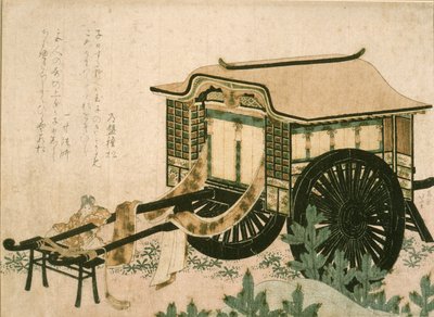 Hovvagn av Katsushika Hokusai