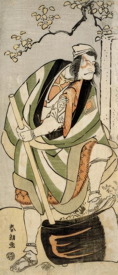 Skådespelaren Sakata Hangoro III av Katsushika Hokusai