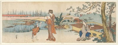 Guldfiskförsäljare av Katsushika Hokusai