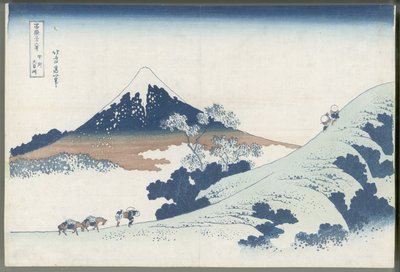 Inume-passet i provinsen Kai av Katsushika Hokusai