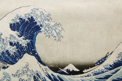 Den stora vågen utanför Kanagawa av Katsushika Hokusai