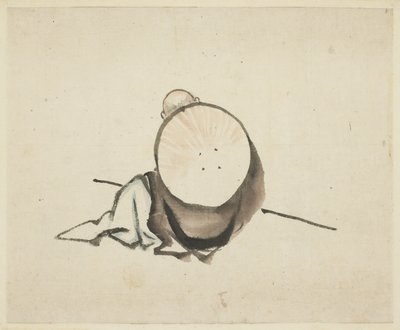 Pilgrimsvila av Katsushika Hokusai
