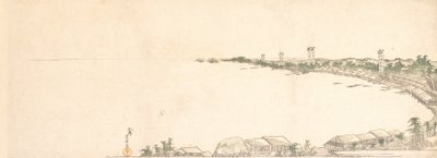 Tryck, ca. 1801. av Katsushika Hokusai