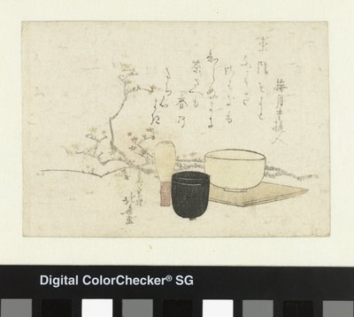 Teceremoniredskap av Katsushika Hokusai