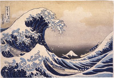 The Great Wave of Kanagawa av Katsushika Hokusai