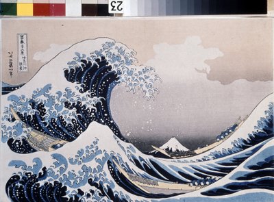 Den stora vågen utanför Kanagawas kust av Katsushika Hokusai