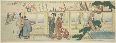 Titta på votivmålningar av Katsushika Hokusai