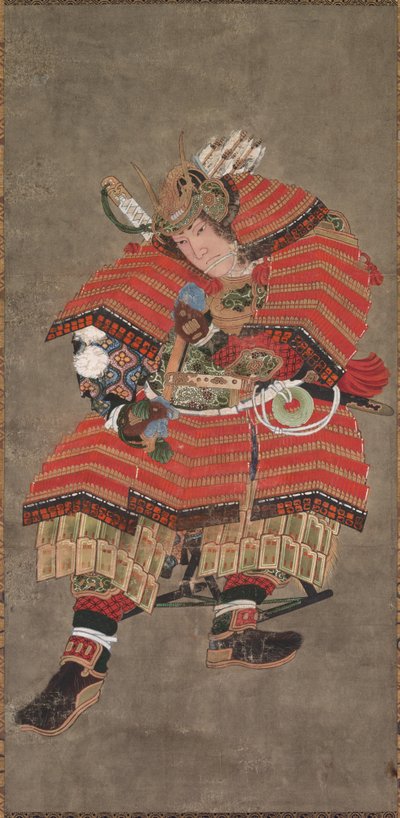 Yoshitsune as a Warrior, 1800-talet. av Katsushika Hokusai