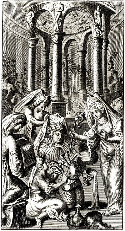 Der fantastische Brunnen, der den Wein schmecken lässt (Rabelais) von 