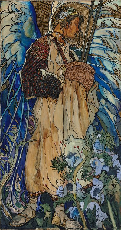 Hutsul Madonnan av Kazimierz Sichulski