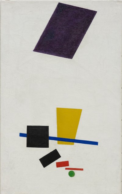 Painterly Realism of a Football Player – Color Masses in the 4th Dimension av Kazimir Severinovich Malevich