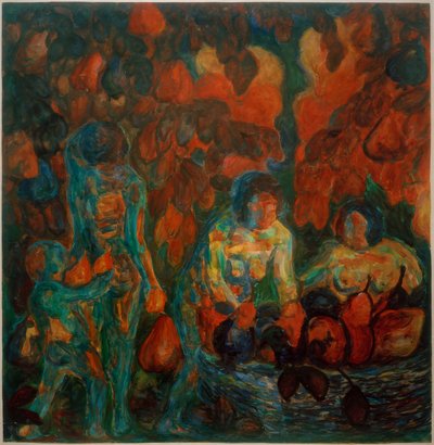 Fruktplockning / Överflöd av Kazimir Severinovich Malevich