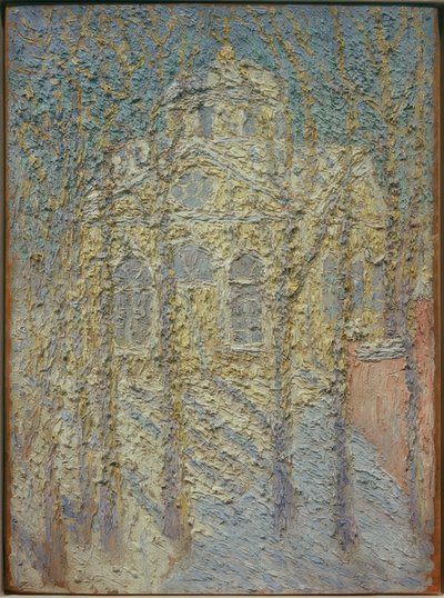 Kyrkan, omkring 1906 av Kazimir Severinovich Malevich