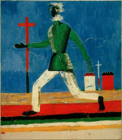 Springande man av Kazimir Severinovich Malevich