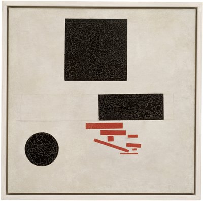Suprematistisk komposition Suprematistisk komposition, 1915 av Kazimir Severinovich Malevich