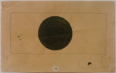 Två suprematistiska kompositioner med cirklar av Kazimir Severinovich Malevich