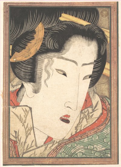Avvisad geisha ur "Passioner kylda av vårsnö" av Keisai Eisen