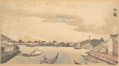 Ryogoku av Keisai Eisen